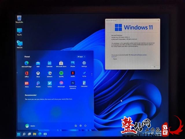 网友实测：泄露版Windows 11操作系统在2007年老硬件上运行良好